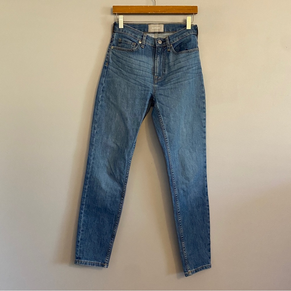 Everlane High Rise Straight Jeans RN 139393